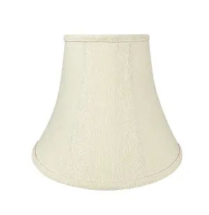 # 30167 Transitional Bell Shape Spider Construction Lamp Shade in Beige, 12" wide (6" x 12" x 9-1/2")
