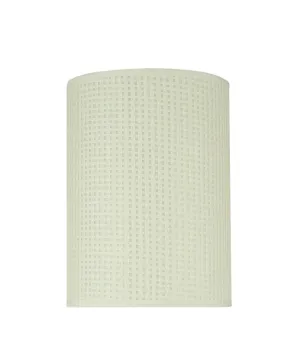 # 31123 Transitional Drum (Cylinder) Shaped Spider Construction Lamp Shade in Beige, 8" wide (8" x 8" x 11")