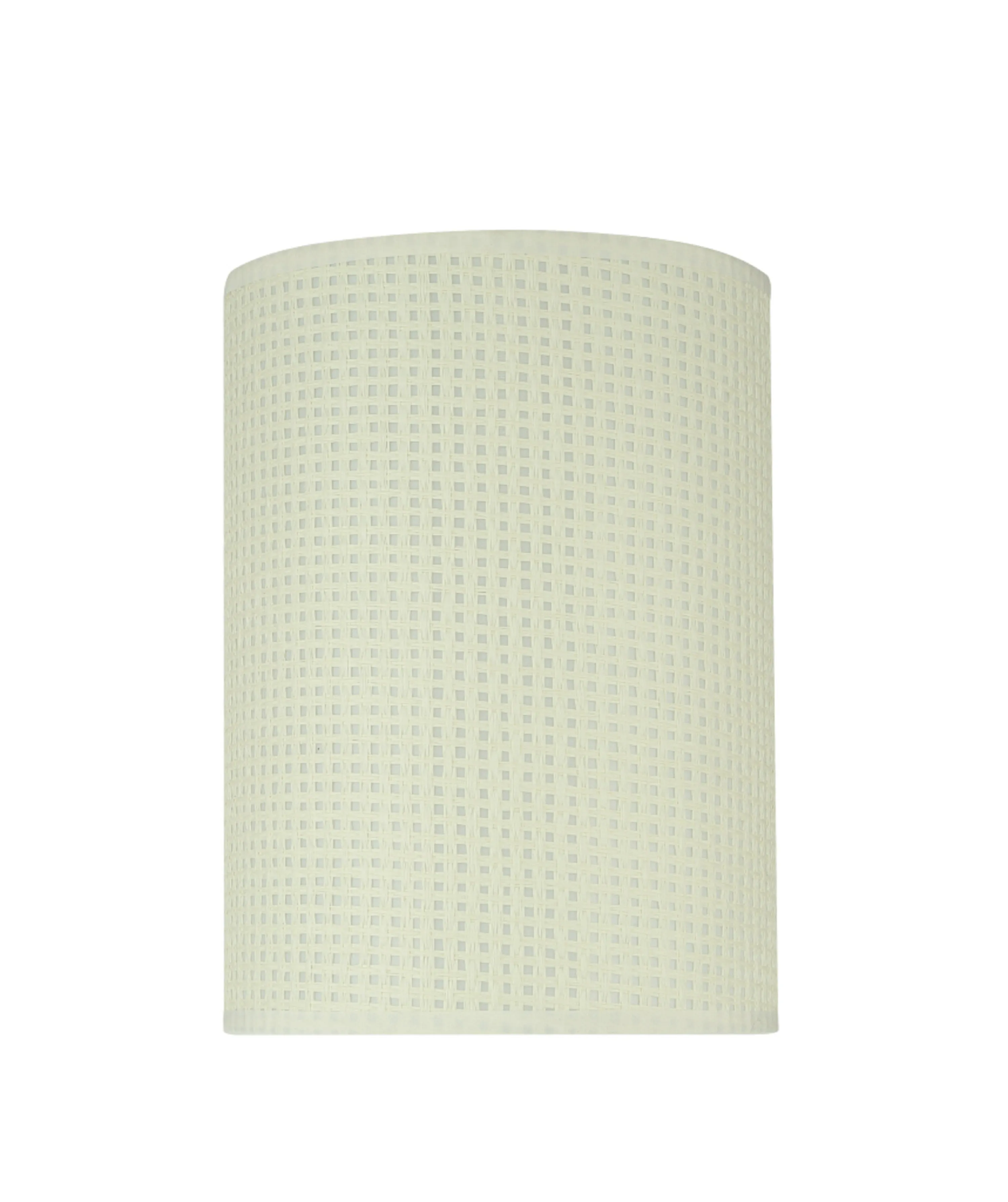 # 31123 Transitional Drum (Cylinder) Shaped Spider Construction Lamp Shade in Beige, 8" wide (8" x 8" x 11")
