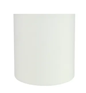 # 31312 Transitional Drum (Cylinder) Shape Spider Construction Lamp Shade in Off White, 10" wide (10" x 10" x 10")