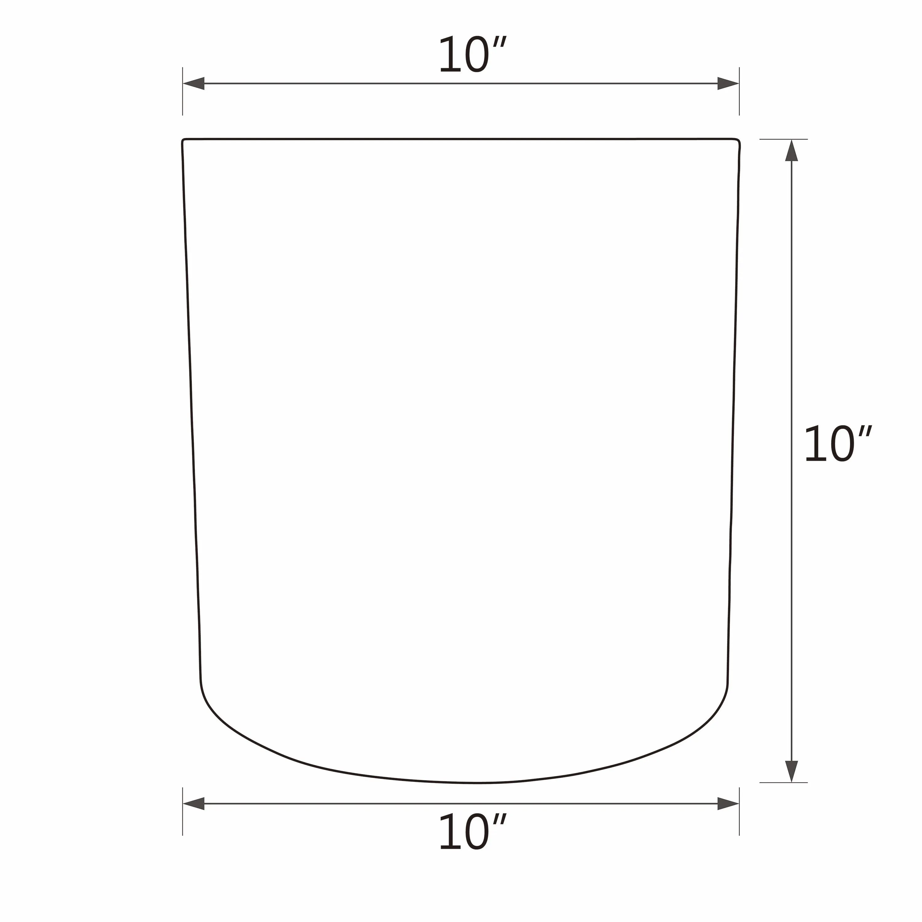 # 31312 Transitional Drum (Cylinder) Shape Spider Construction Lamp Shade in Off White, 10" wide (10" x 10" x 10")