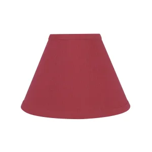 # 58879 Transitional Hardback Empire Shape UNO Construction Lamp Shade in Red, 12" wide (6" x 12" x 9")