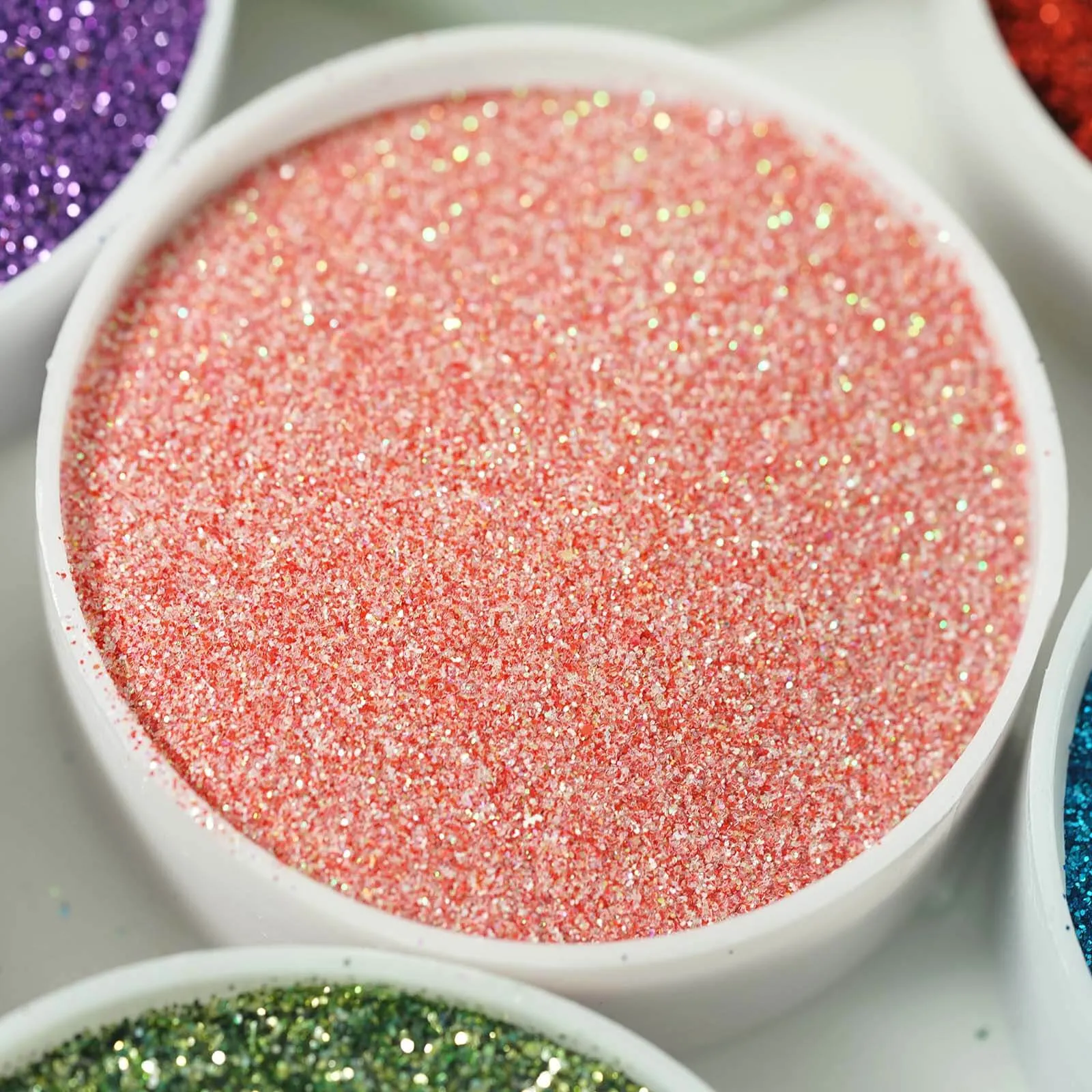 1 lb Bottle Nontoxic Coral DIY Arts and Crafts Extra Fine Glitter