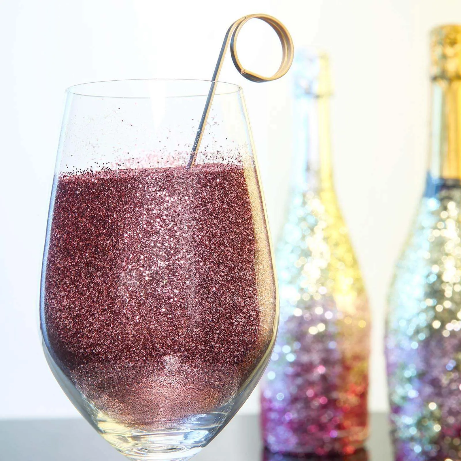 1 lb Bottle Nontoxic Rose Gold DIY Arts and Crafts Extra Fine Glitter