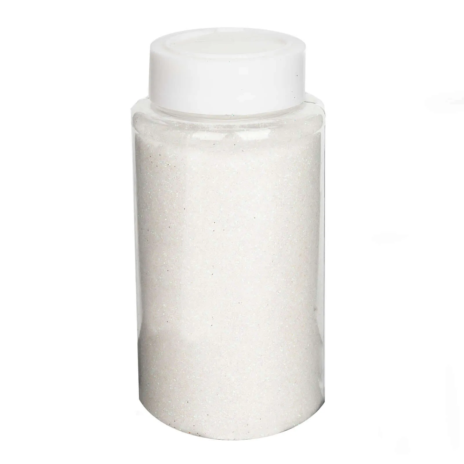 1 lb Bottle Nontoxic White DIY Arts and Crafts Extra Fine Glitter
