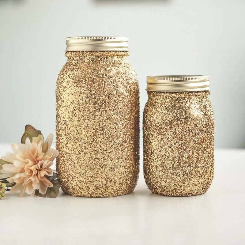 1 lb Bottle Nontoxic White DIY Arts and Crafts Extra Fine Glitter