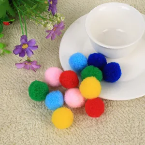 100pcs Approx 18-20mm Multi Color Pompom Fur Craft DIY Soft Pom Poms Wedding Decoration/Sewing On Cloth Accessories Free Ship