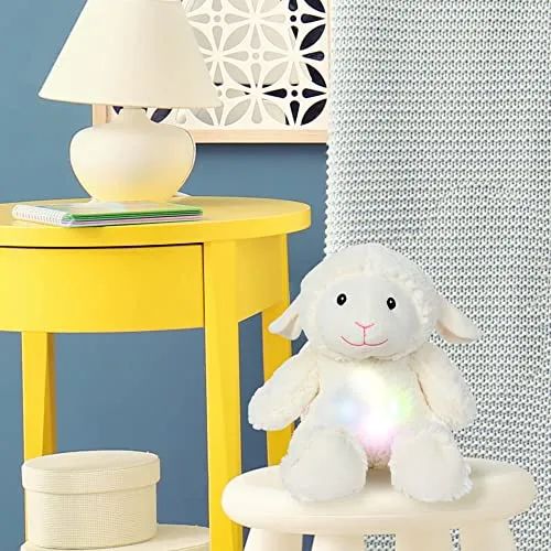 10" Soft Dreams Lamb w/Lullaby & Night Light (91048)