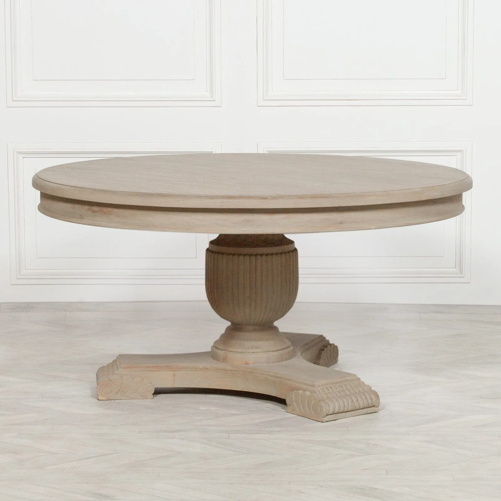 150Cm Rustic Round Dining Table