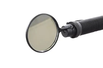 3” ROUND MOBILITY DISABILITY SCOOTER MIRROR UNIVERSAL HANDLEBAR FITMENT 50% OFF