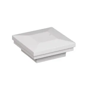 3.5" x 3.5" Ornamental Downward Low Voltage Light Post Cap (Box of 6)