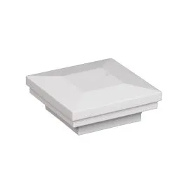 3.5" x 3.5" Ornamental Downward Low Voltage Light Post Cap (Box of 6)