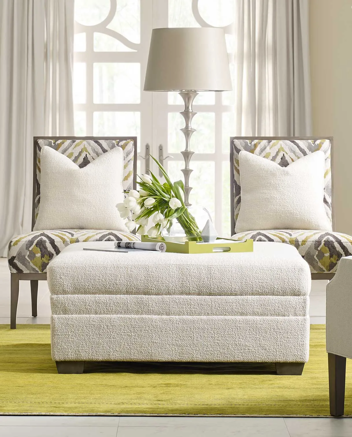 7000 Series Selectionals by Stickley - Ottomans