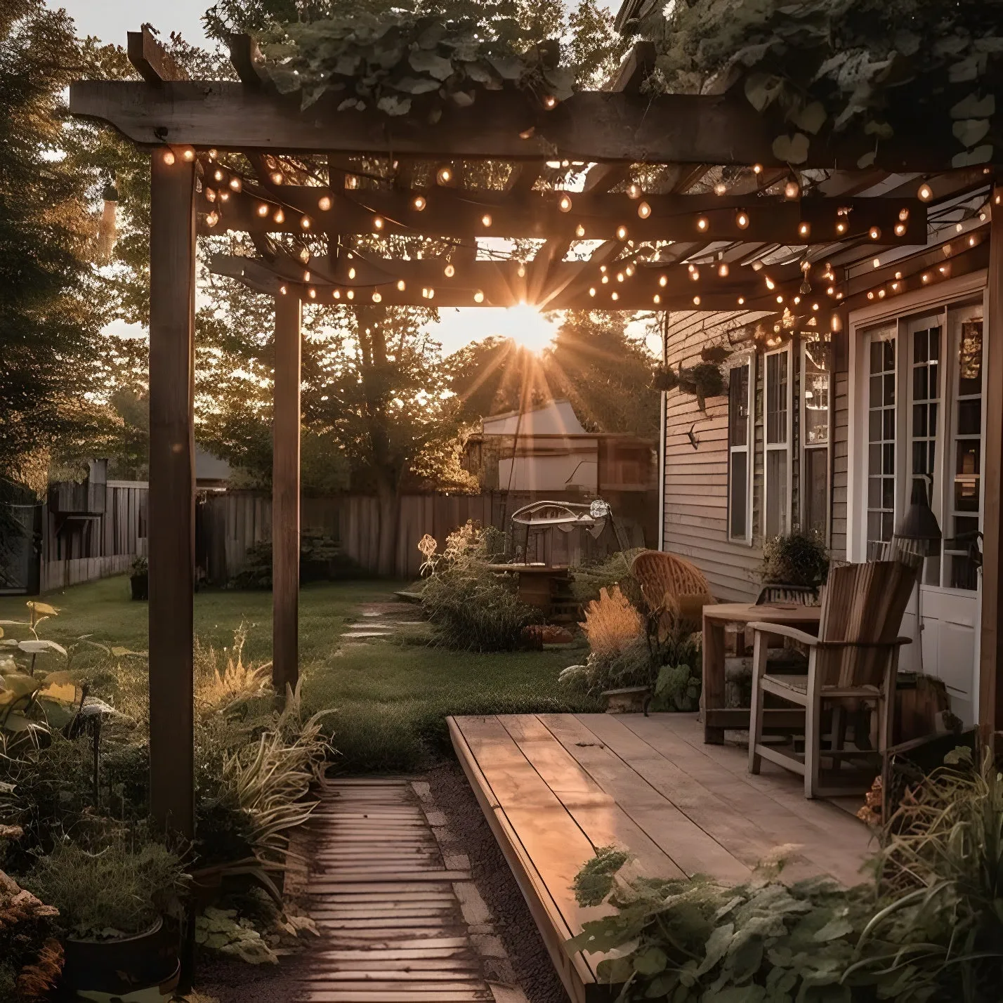 A60 Clear Bulb | 10m 10 Bulbs | Flush Mount Dimmable Festoon Lights
