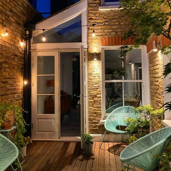 A60 Clear Bulb | 5m 10 Bulbs | Drop Hang Dimmable Festoon Lights
