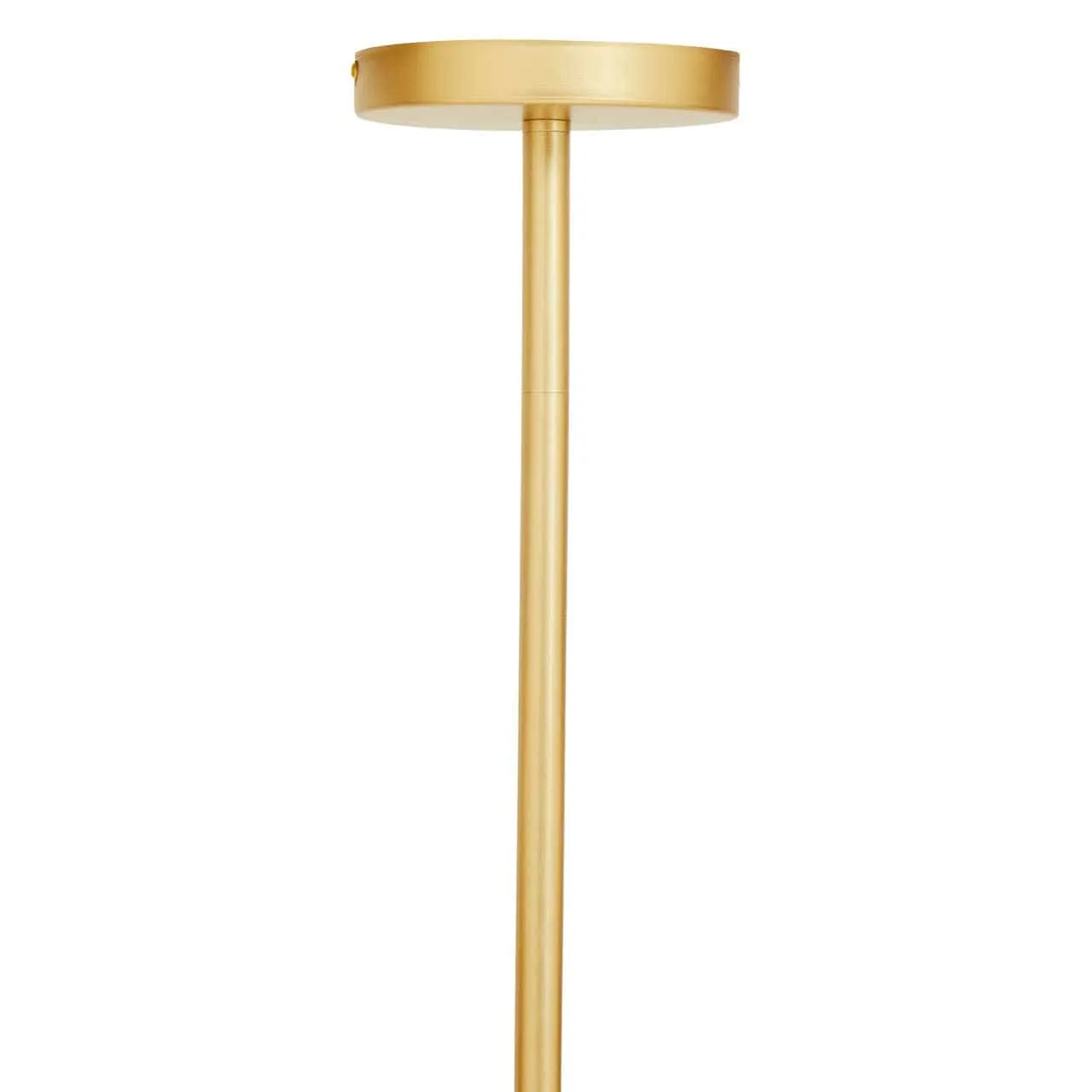 Abira Eight Bulb Gold Finish Pendant Light
