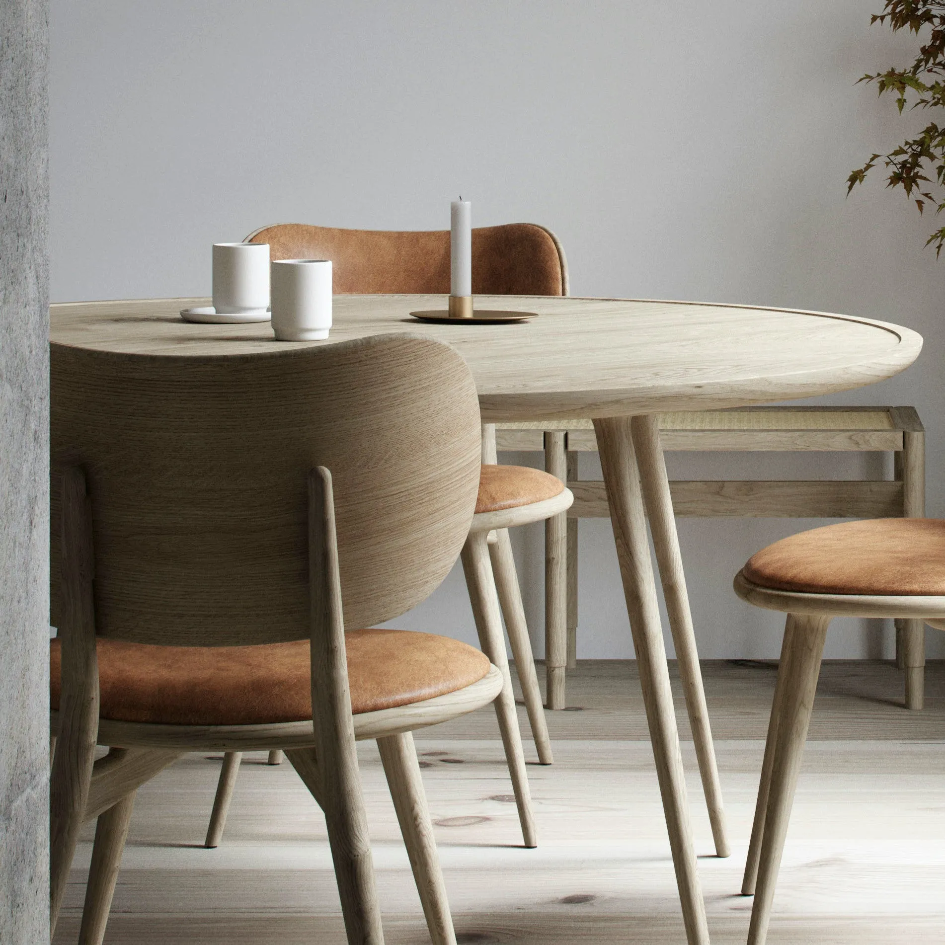 Accent Dining Table Ø43