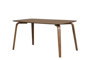 Addison Rectangle Dining Table Walnut
