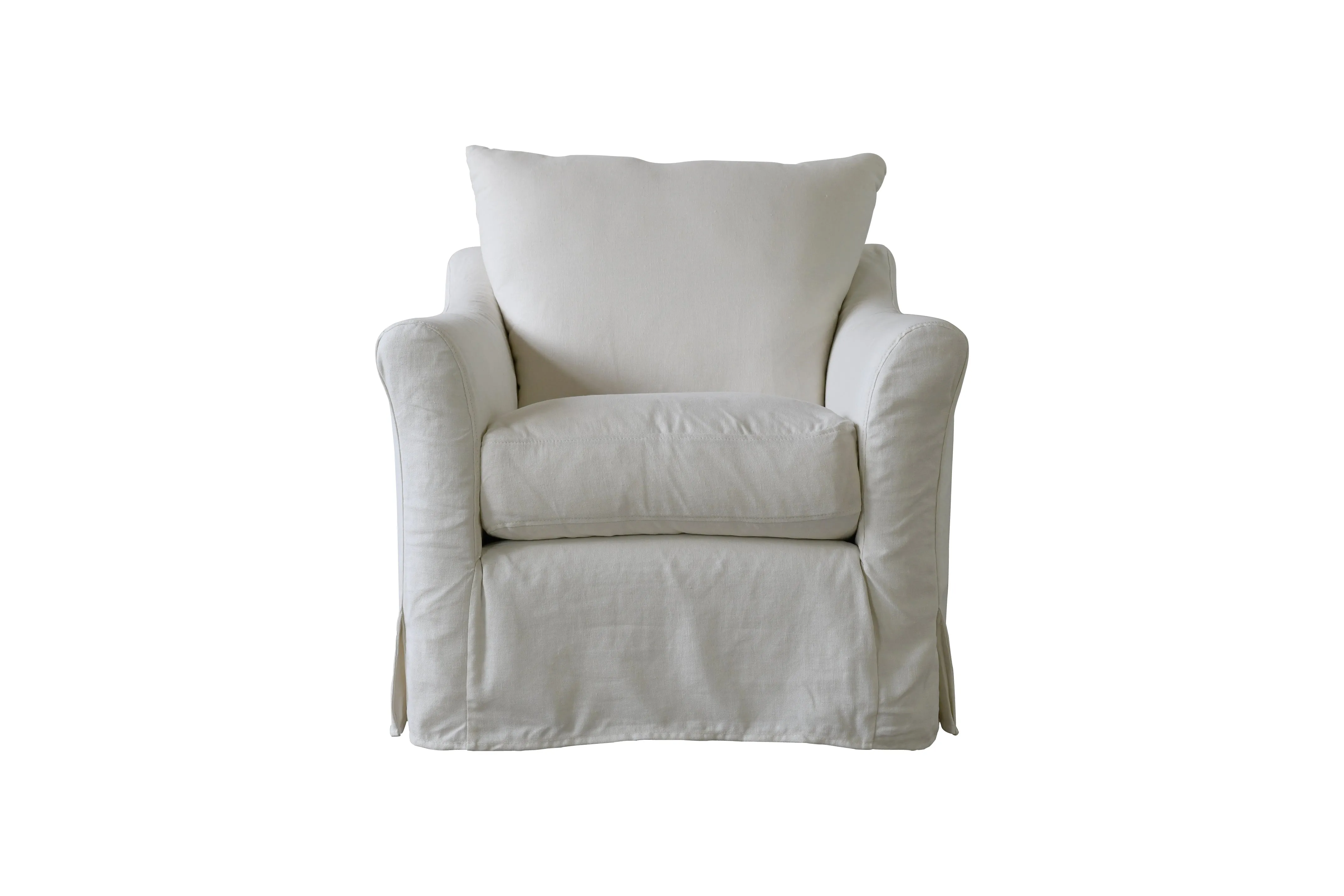 Alice | Armchair Extra Loose Cover | Marque Ivory