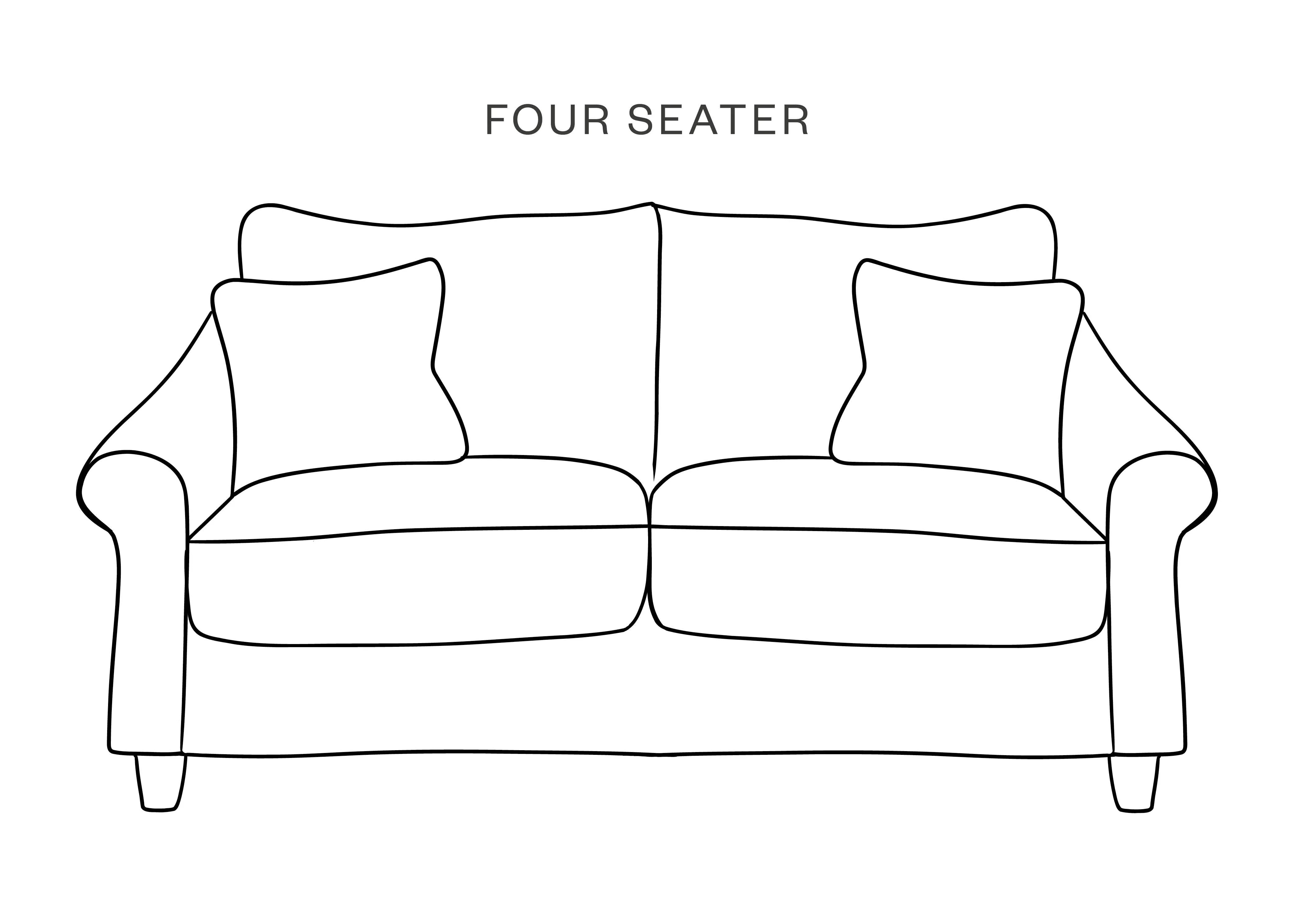 Allium Sofas in Omega Prints English Oak Three Leaf Velvet