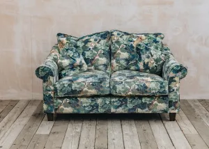Allium Sofas in Omega Prints English Oak Three Leaf Velvet