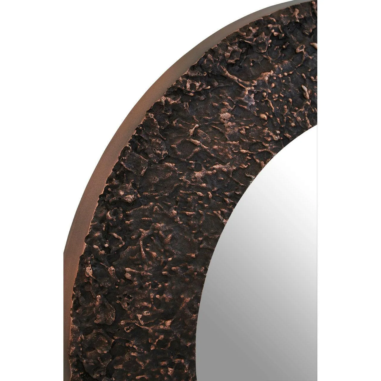 Almora Copper Finish Wall Mirror