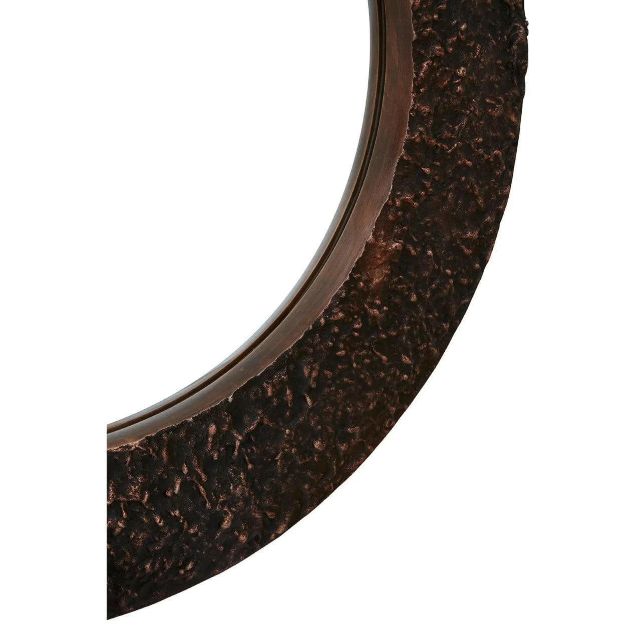 Almora Copper Finish Wall Mirror