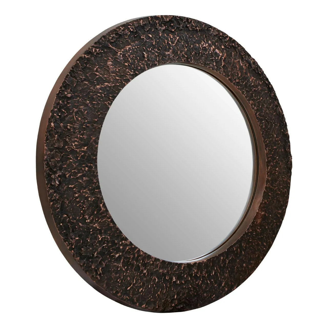Almora Copper Finish Wall Mirror