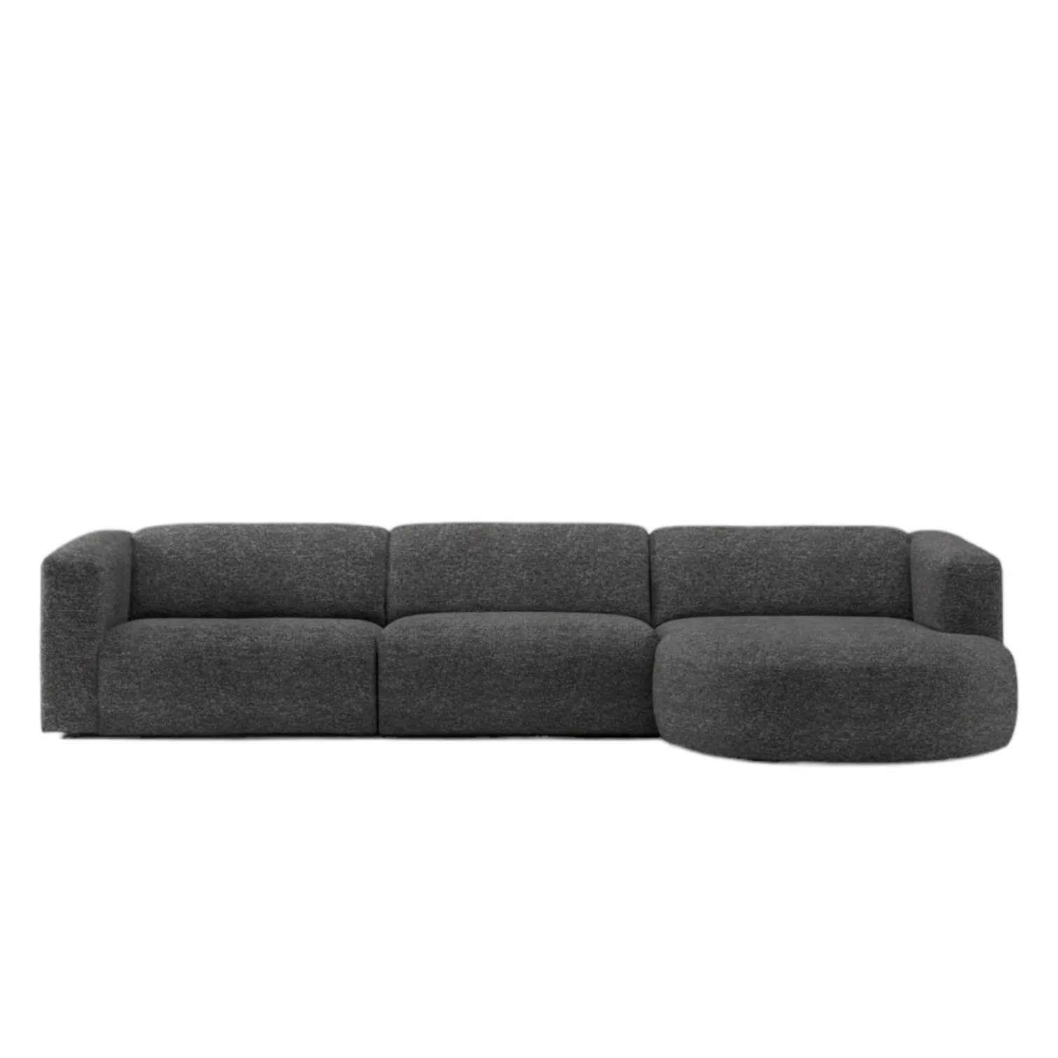 Amanda Sectional Curve Chaise Sofa
