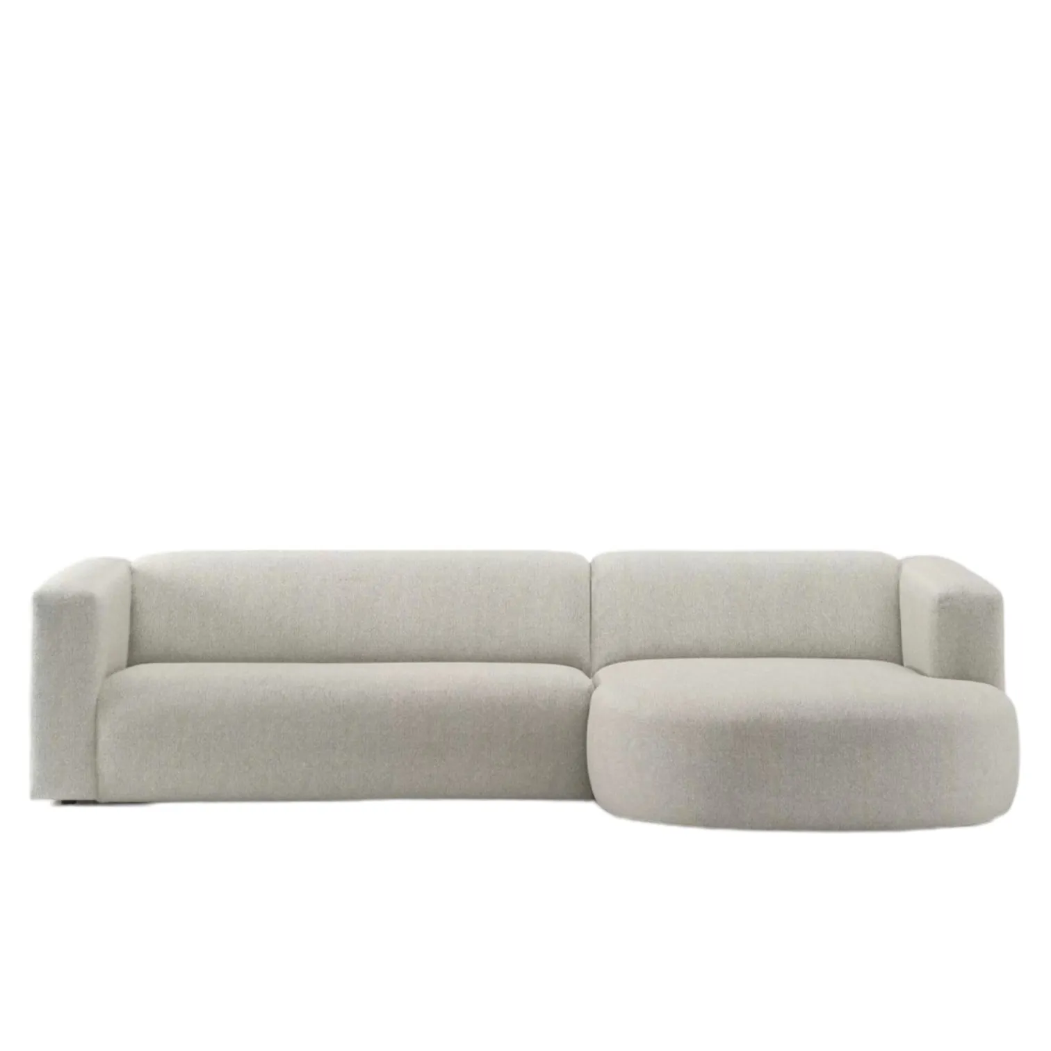 Amanda Sectional Curve Chaise Sofa