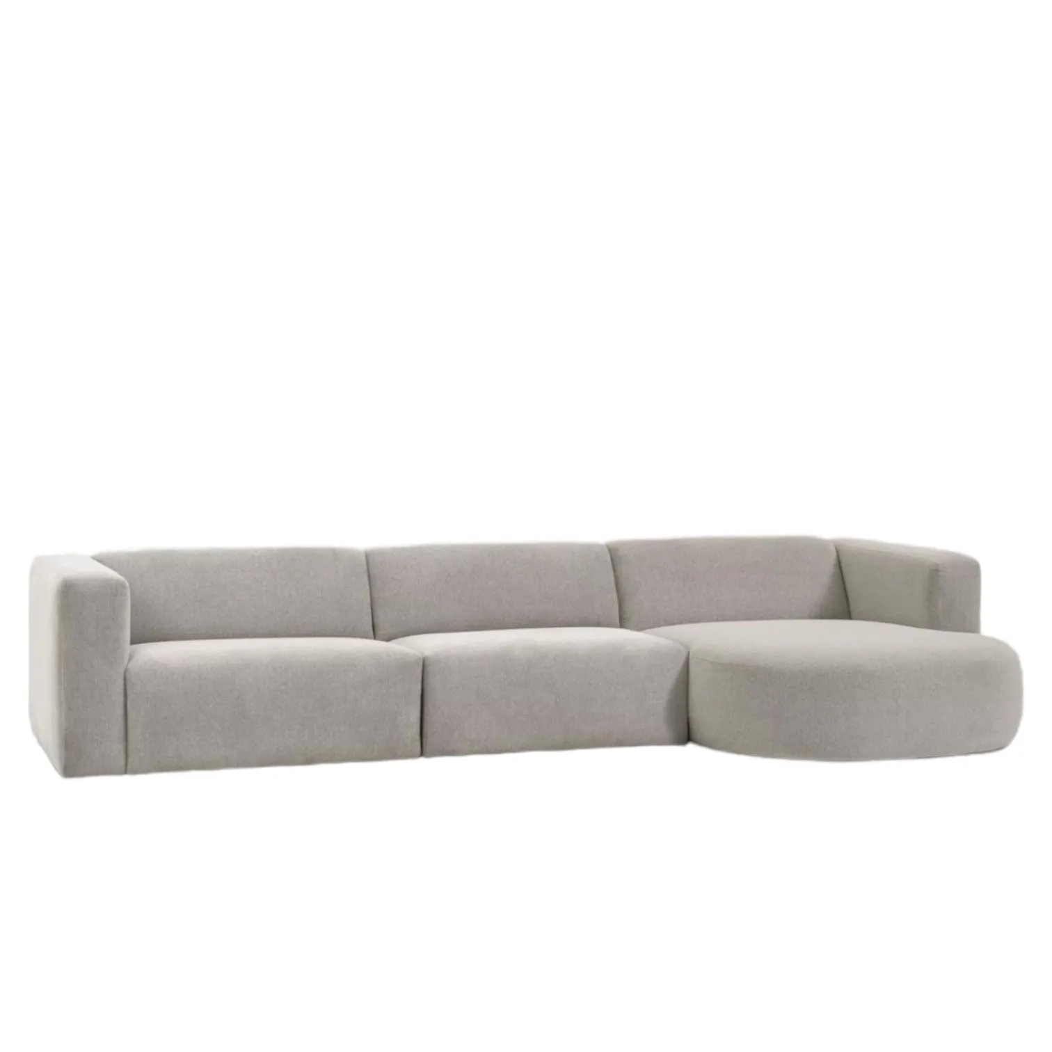 Amanda Sectional Curve Chaise Sofa