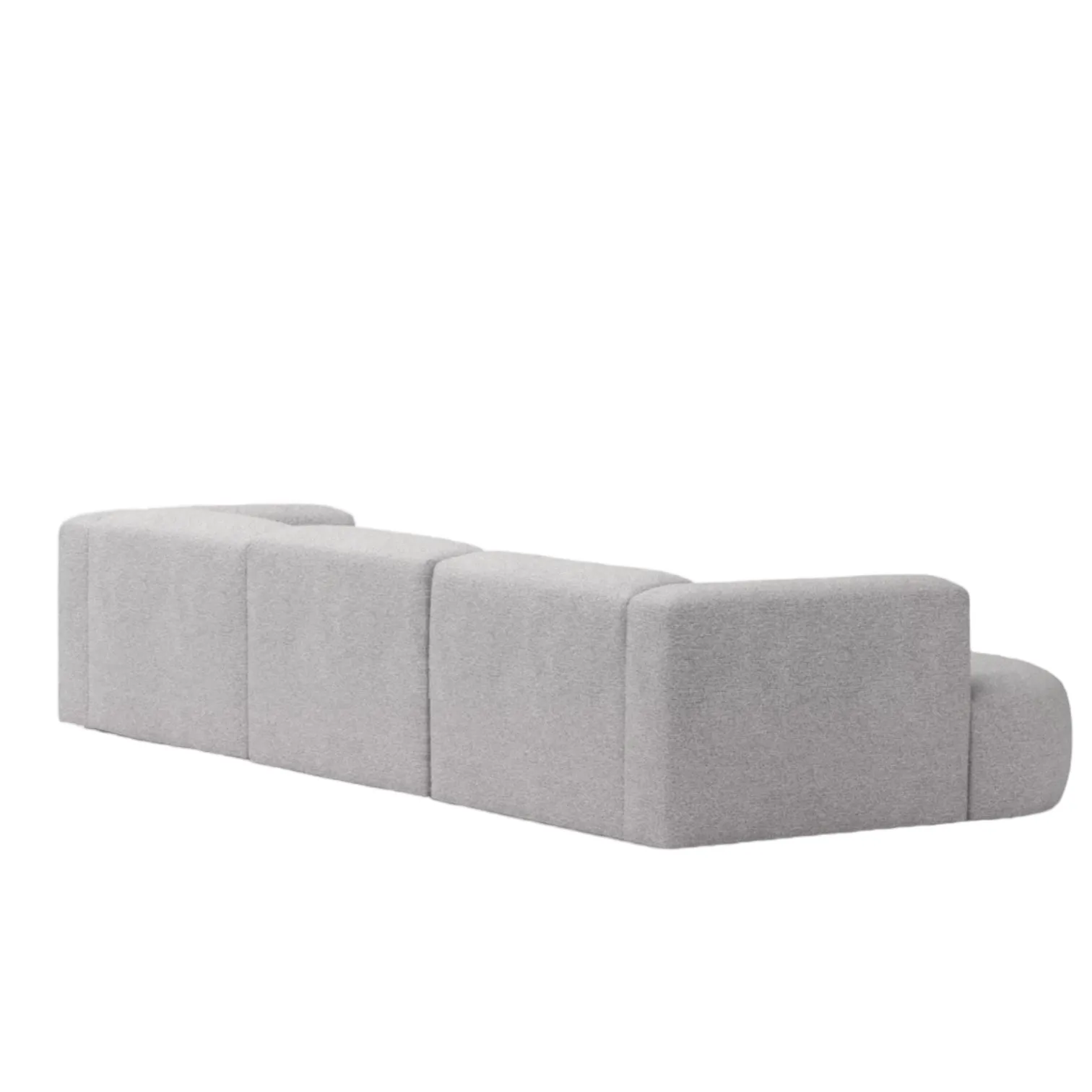 Amanda Sectional Curve Chaise Sofa