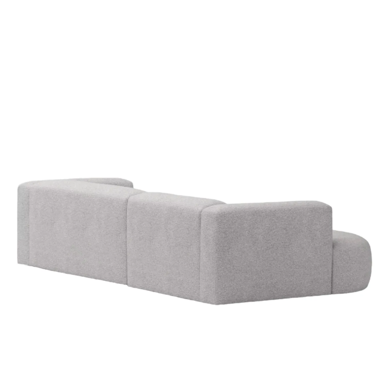 Amanda Sectional Curve Chaise Sofa