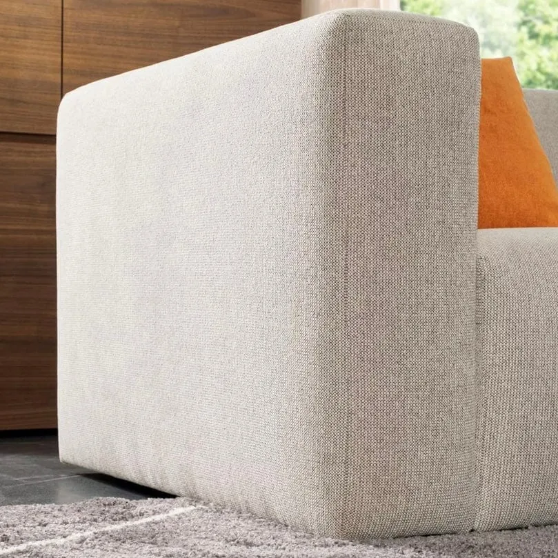 Amanda Sectional Curve Chaise Sofa