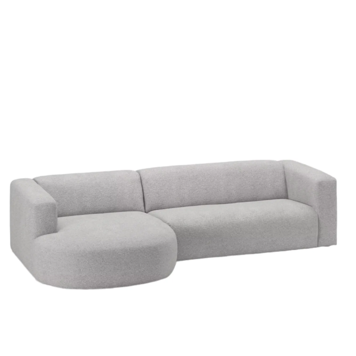 Amanda Sectional Curve Chaise Sofa