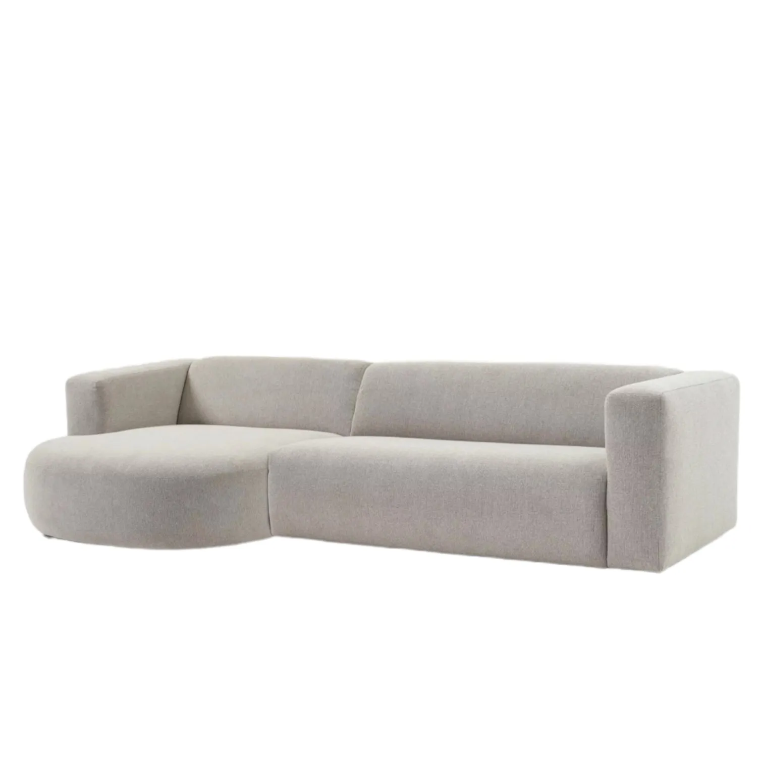 Amanda Sectional Curve Chaise Sofa