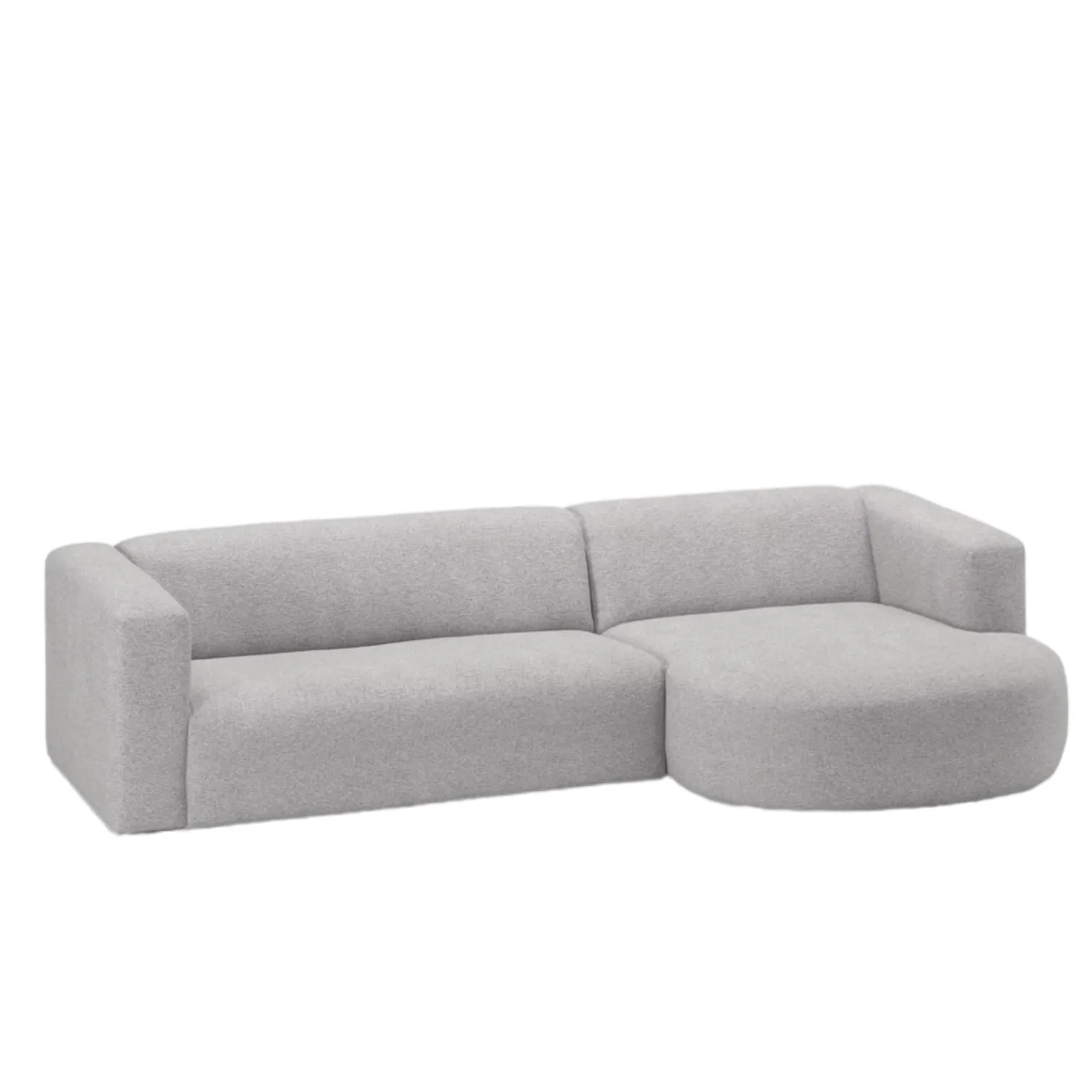 Amanda Sectional Curve Chaise Sofa