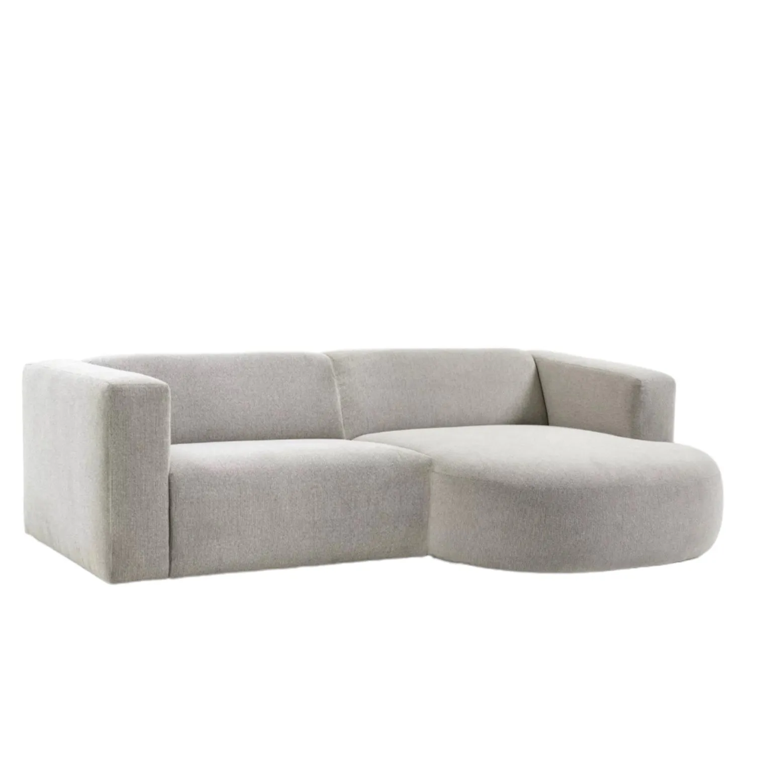 Amanda Sectional Curve Chaise Sofa