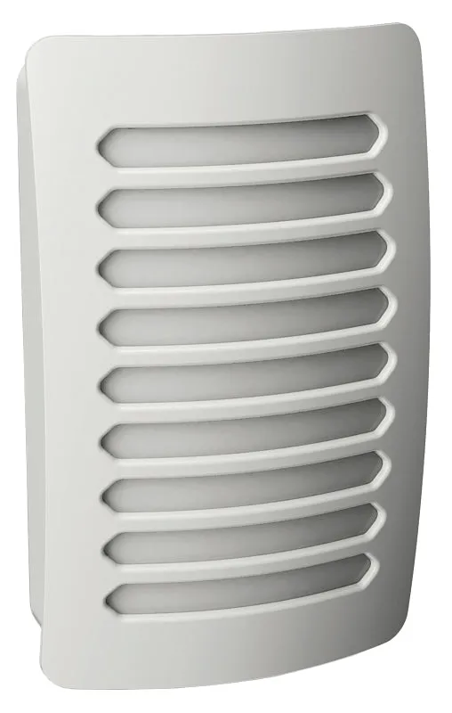 AmerTac Louver Decoplug NL-DPLV-W Night Light, 120 V, 0.9 W, LED Lamp, Warm White Light, 2 Lumens, 3000 K Color Temp :CD: QUANTITY: 1