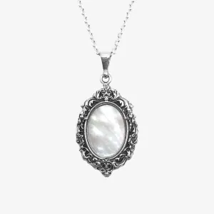 Antique Mirror Pendant