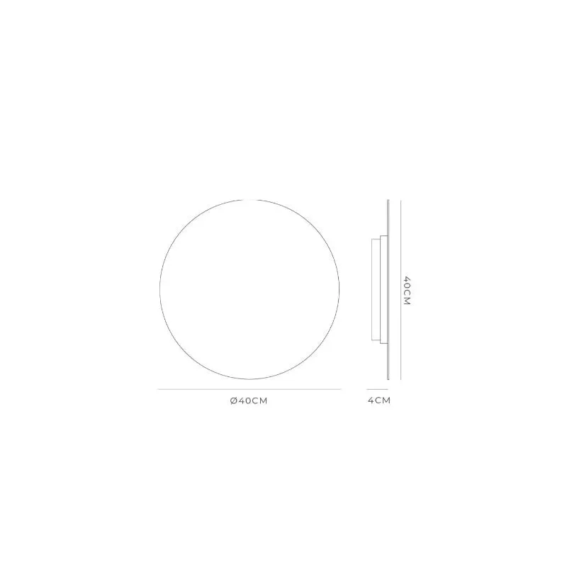 Architectural LED Disc Wall Light