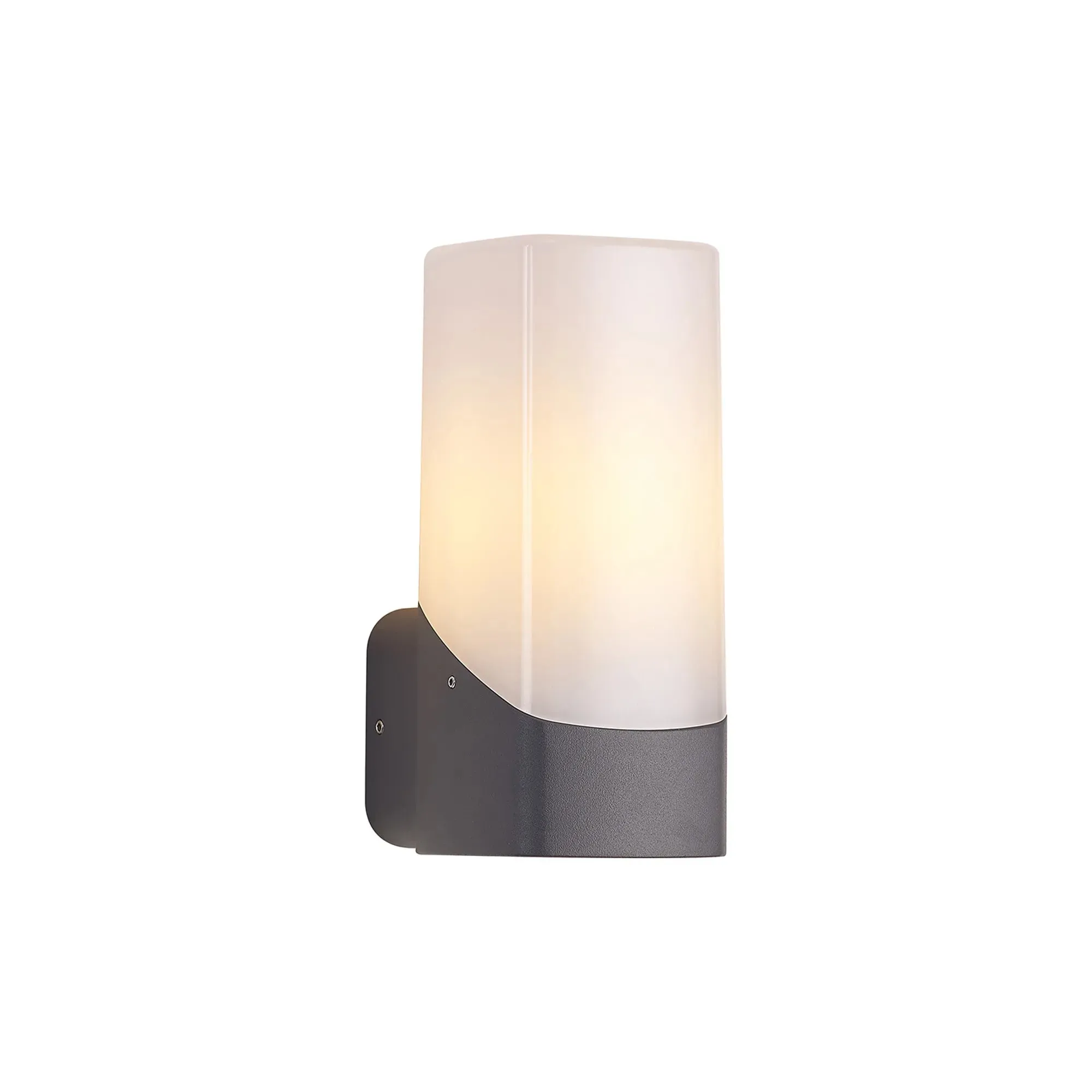 Argent 1Lt Outdoor Wall Lamp IP44 - Various Colours - PIR Sensor Optional