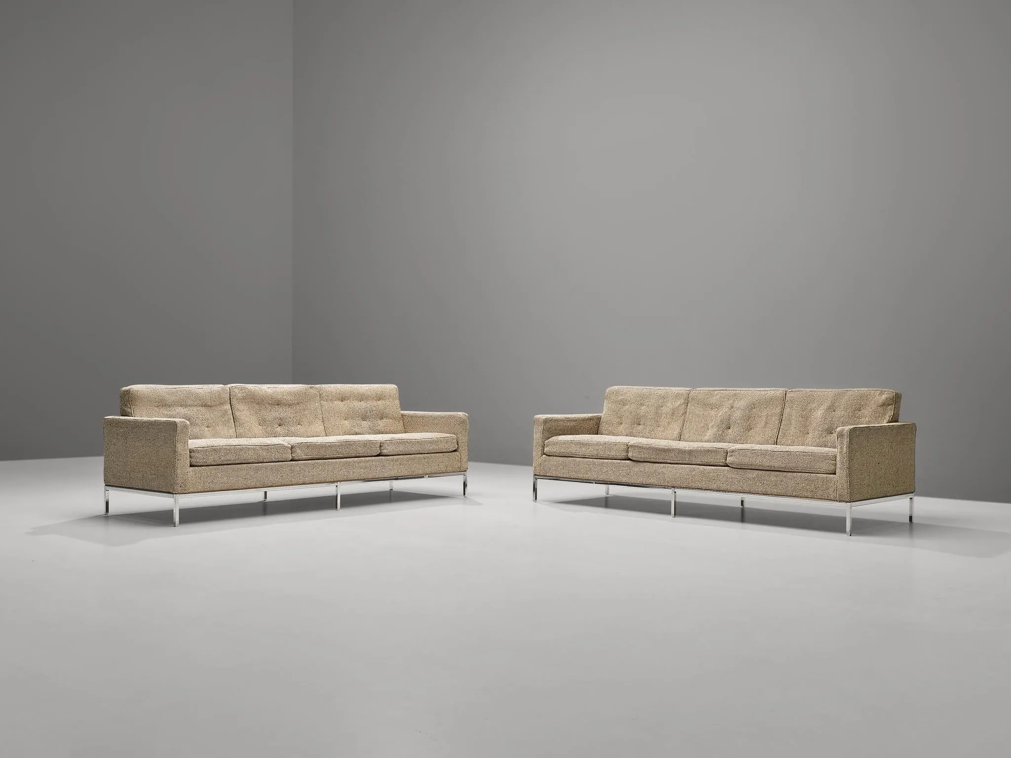 Artifort Sofas in Beige Wool