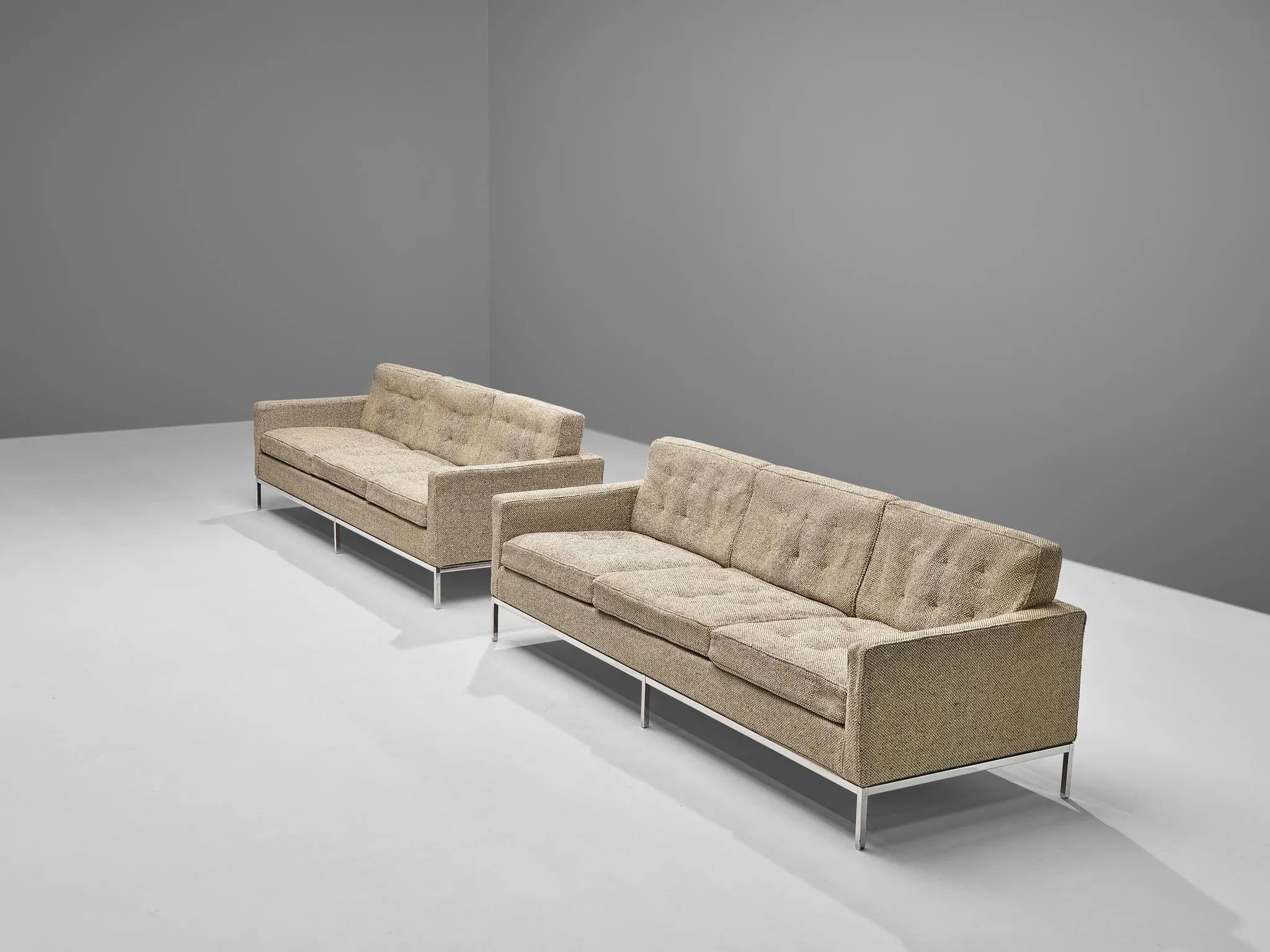 Artifort Sofas in Beige Wool