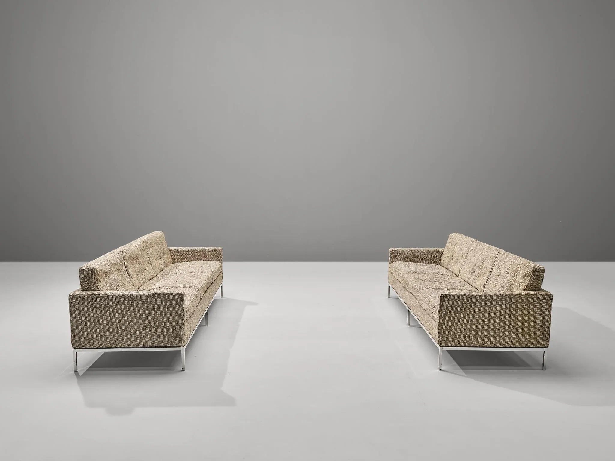Artifort Sofas in Beige Wool