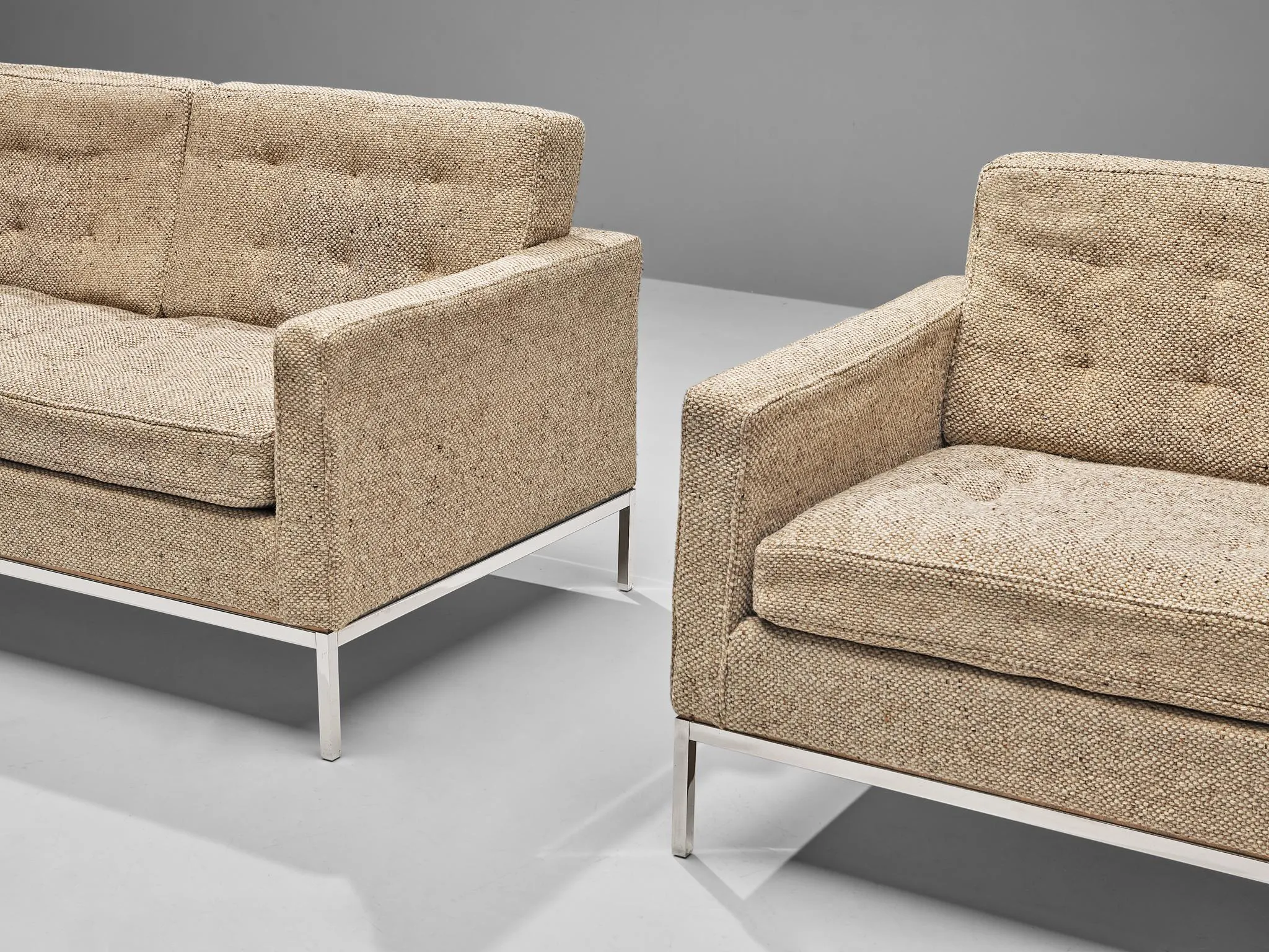Artifort Sofas in Beige Wool