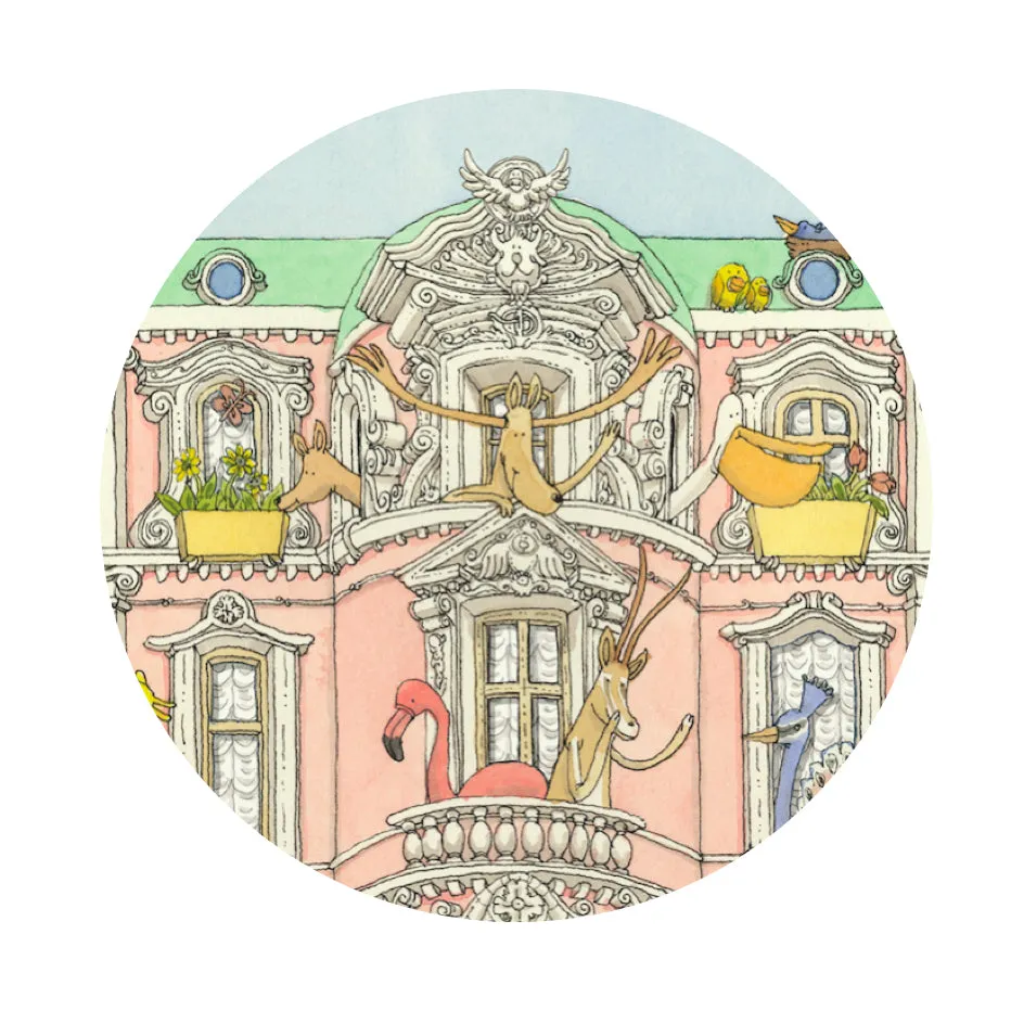 Atelier Choux Satin Cushion Monceau Mansion