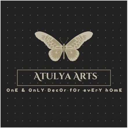 Atulya Arts Mirror Sun Decorative Wall Stickers with 10 Butterfly Stickers 3D Acrylic Stickers Decorative Mirror Wall Stickers for Living Room Bedroom Home (Black, 45 cm x 45 cm)