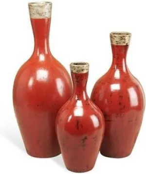 Aura Vases - Crimson