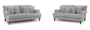 Autumn Sofa - Grey 3 2 Set - 195 x 166 CM